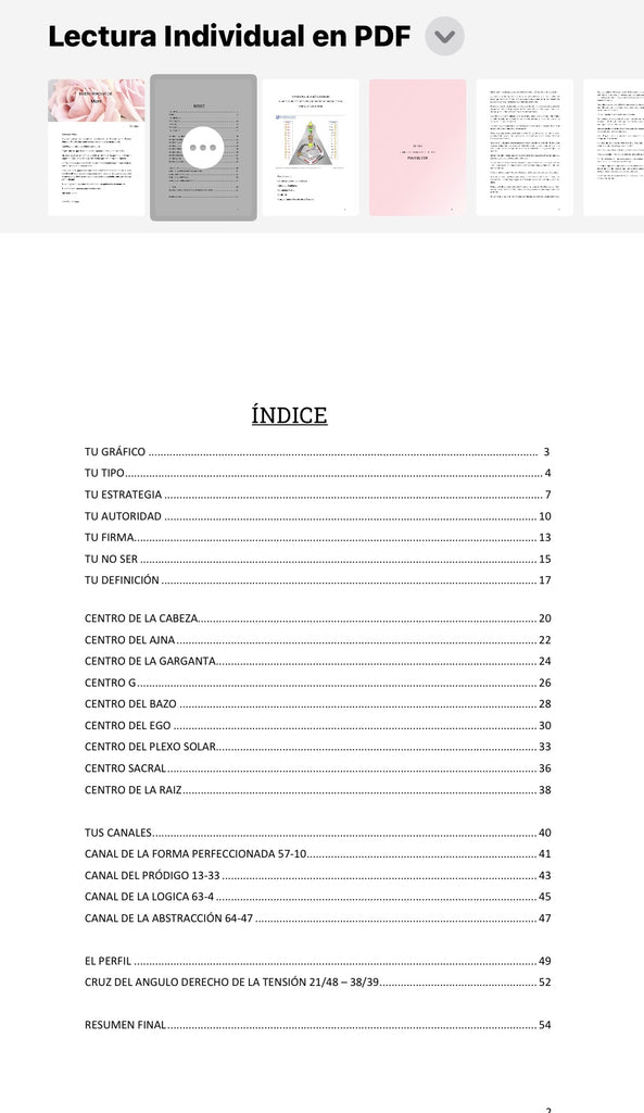 Lectura Individual de Diseño Humano en PDF